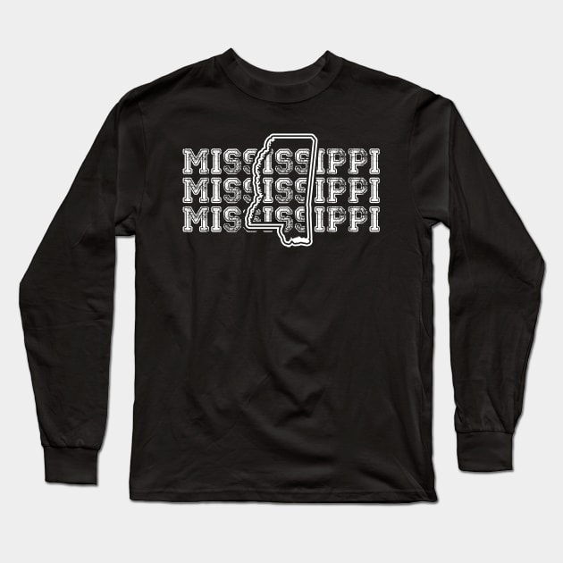 Mississippi State Long Sleeve T-Shirt by RichyTor